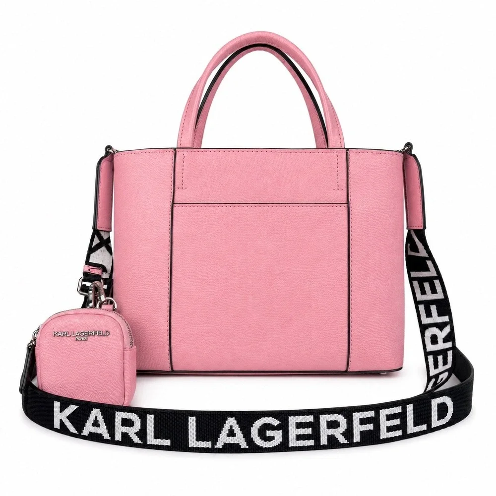 Karl Lagerfeld Paris Maybelle Pink Crossbody Bag Karl Choupette LH5AX9BM